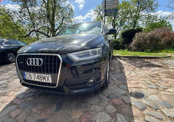 Audi Q3 cena 48000 przebieg: 330000, rok produkcji 2013 z Bydgoszcz małe 326